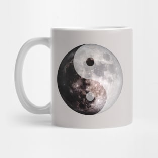 Yin Yang Moon Celestial Design Mug